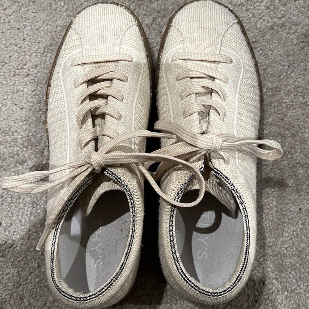 Rothy’s The Lace Up Sneakers - Picture 3 of 7